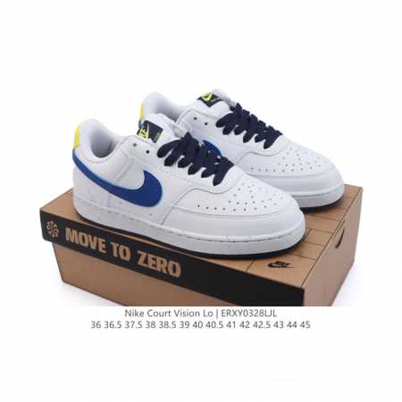 100 耐克Nike Court Vision Low 校园风低帮复古篮球板鞋男女运动鞋。延续80年代复古篮球鞋，添加学院风细节。皮革组合鞋面，利落风格，重现复 - 点击图像关闭