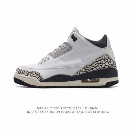 公司级 耐克 乔丹 Aj3 耐克 Nike Air Jordan 3 Retro Se 乔3 复刻篮球鞋 乔丹3代 三代 男女子运动鞋，作为 Aj 系列中广受认 - 点击图像关闭