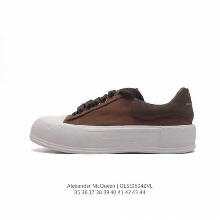 麦昆 Alexander Mcqueen 板鞋帆布小白鞋 含芯片 休闲时尚厚底增高运动鞋 潮流百搭一脚蹬运动鞋轻便胶鞋。这双鞋子韩范十足,很适合初夏穿搭,白色厚 - 点击图像关闭