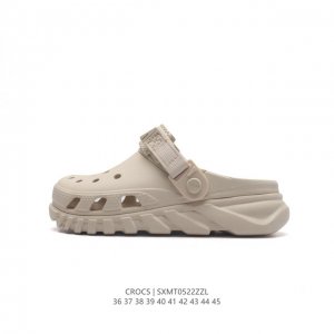 Crocs 沙滩洞洞鞋 男女休闲厚底增高凉拖鞋 卡骆驰杨幂同款 厚底增高凸显大长腿沙滩鞋 选择尺码时 建议选大一码 脚感更舒适 这款没有鞋盒 类型：男女鞋 尺码