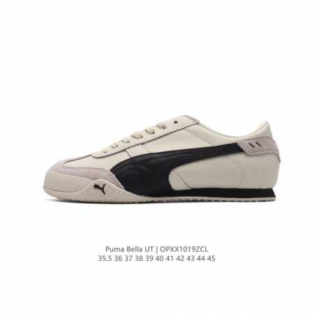 彪马 PUMA Bella UT 时尚百搭 舒适 防滑 低帮 生活休闲鞋 薄底鞋。继将 Speedcat OG 带回后，Puma 再以档案室的经典鞋型 Bell - 点击图像关闭