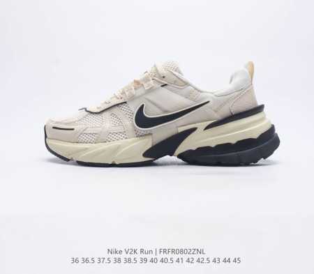 Nike 耐克 V2K Run 减震防滑 复古低帮跑步鞋 超火复古跑鞋 最近在时尚圈又掀起了一阵流行复古风，比如 Vomero 5、Nike Initiator - 点击图像关闭