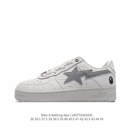 A Bathing Ape 安逸猿 男女运动鞋复古板鞋 升级原楦原纸版数据开发，采用超软皮革鞋面材质，内置全掌air Sole气垫定制联乘，日本里原宿潮流品牌a - 点击图像关闭