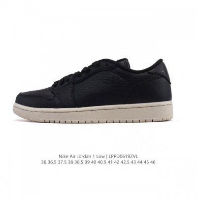 耐克 乔丹Air Jordan 1 Low Aj1 乔1 乔丹1代Aj1 低帮复古文化休闲运动篮球鞋。从1985 年面世的元年款汲取设计灵感，采用简洁大方的经典
