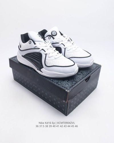 凯文 杜兰特亲晒 Nike Kd16男女士篮球鞋 首次曝光 从实物上来看 全新的 Nike Kd16 在外形上与 Kd15 略有相似 均为中低帮鞋身 鞋面覆盖有