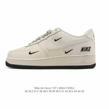 特价 耐克 Nike Air Force 1 '07 Low 空军一号含气垫 小白鞋 低帮百搭厚底增高休闲运动板鞋。柔软、弹性十足的缓震性能和出色的中底设计，横 - 点击图像关闭