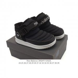 新品童鞋 New Balance Nb 毛毛虫童鞋儿童秋冬保暖加绒卡扣舒适轻便棉鞋棉靴Mmoc儿童0-4-7岁保暖棉靴棉鞋Mmoc系列中大童加绒卡扣保暖儿童棉靴