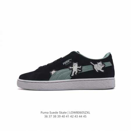 彪马puma Suede Skate 低帮复古轻便透气防滑减震休闲鞋 时尚男女士板鞋潮运动鞋 类型：男女鞋 尺码: 36-45 货号：39 8 编码：Lowb0 - 点击图像关闭