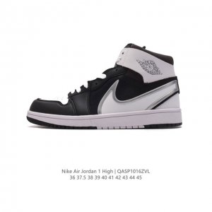 耐克 男女鞋 Nike Air Jordan 1 Retro High Og 乔丹一代aj1 乔1 Aj1 篮球鞋复刻运动鞋。皮面高帮板鞋的设计灵感源自运动夹克
