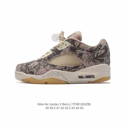 公司级 耐克 Nike Air Jordan 5 Retro 低帮男款运动鞋 乔丹之子 Aj5 乔丹5代 Aj5 乔5 乔丹5 低邦 乔丹篮球运动鞋 低帮复古休 - 点击图像关闭