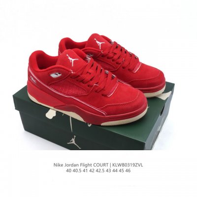 新品公司级 耐克 Nike 乔丹 Jordan Flight Court 时尚休闲 防滑耐磨 低帮运动鞋 复古篮球鞋 男款 Jordan 新鞋型 又来了！新配色