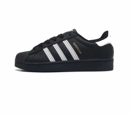 阿迪达斯 Adidas Superstar 三叶草经典贝壳头系列 新款休闲板鞋潮流男女士运动鞋 鞋面柔软皮革材质 标志性的贝壳鞋头 锯齿三条纹 简约的线条 就连 - 点击图像关闭