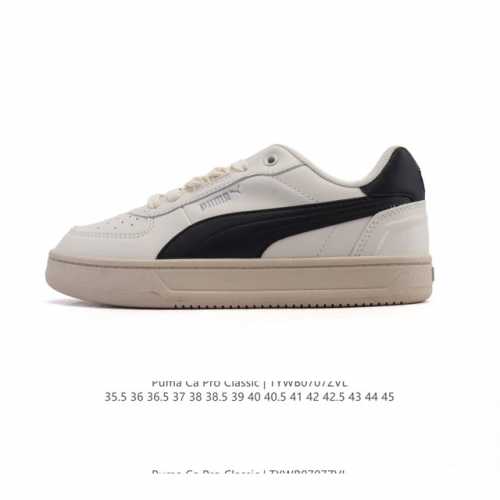 彪马 Puma Ca Pro Classic 百搭单品彪马复古休闲鞋经典男女板鞋，搭配精心设计的配色组合，营造浓郁的复古氛围。鞋面打孔细节,提升穿着时的舒适度。