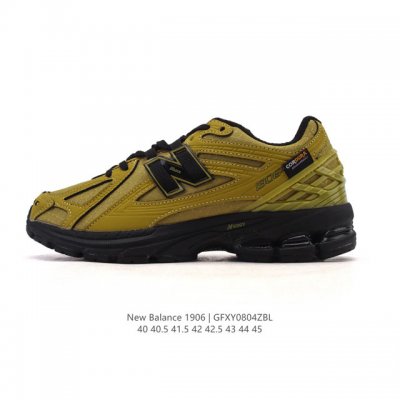 公司级 新百伦 New Balance M1906系列 复古运动鞋单品宝藏老爹鞋款。作为Nb最经典的档案鞋型之一，与 2一样，1906有着Nb最成熟的技术加持和