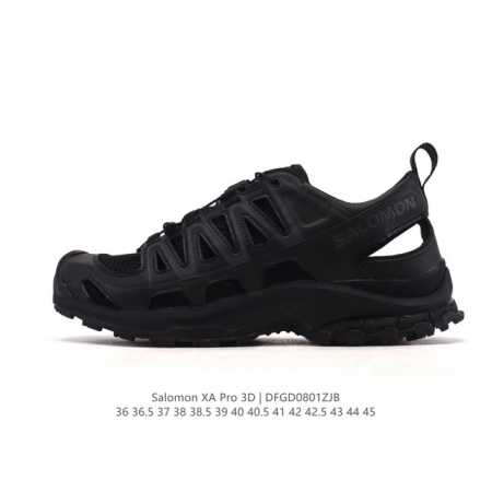新品公司级 Salomon萨洛蒙 Xa Pro 3D 户外运动 网布减震防滑透气运动凉鞋 洞洞鞋 低帮跑步鞋 男女同款沙滩鞋 沙场灰#萨洛蒙Xapro3D 大面 - 点击图像关闭