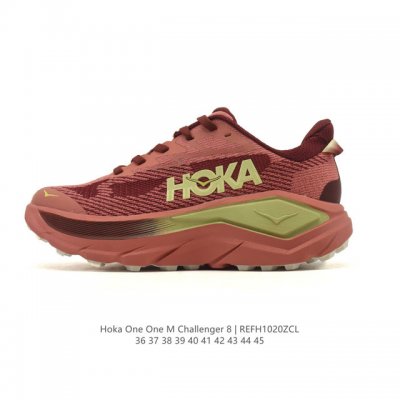 Hoka One One 挑战者8 Gtx全地形跑鞋 Hoka男女款秋季挑战者8全地形跑步鞋Challenger 8 透气户外 宽运动鞋厚底增高老爹鞋。Hoka