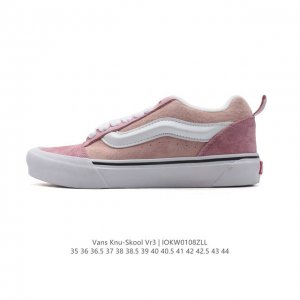 万斯 Vans Knu-Skool Vr3 Lx 面包鞋皮革鞋面。坎普尔 茱利安系列低帮复古硫化休闲运动板鞋“肥胖版大logo”要说整个年最为热门的鞋型之一，