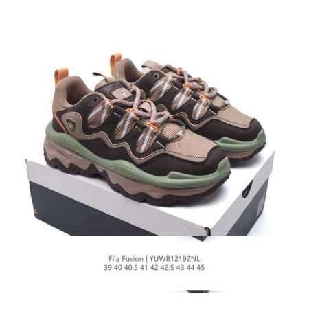 公司级 斐乐 男款老爹鞋 Fila Fusion 厚底增高百搭运动鞋 意大利百年经典运动品牌，网红单品 小红书推荐爆款 Fila斐乐新款小白鞋斐乐潮牌文化街头风 - 点击图像关闭