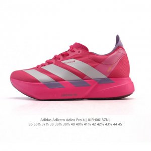 公司级 阿迪达斯 Adidas Adizero Adios Pro 4 舒适防滑耐磨 低帮 休闲跑步鞋 男女同款厚度增高老爹鞋 2025年，Adidas推出了A