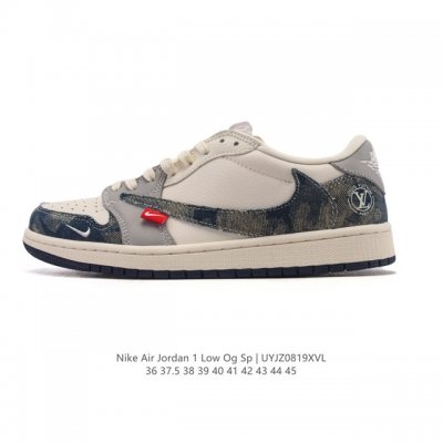 公司级 耐克 Nike Air Jordan 1 Low Og Sp Military Blue Aj1乔1倒勾 2025年新款 蛇年新款 低帮篮球鞋 Aj1