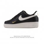 耐克 Nike Air Force 1 '07 Low 空军一号含气垫 小白鞋 低帮百搭厚底增高休闲运动板鞋。柔软、弹性十足的缓震性能和出色的中底设计，横跨复古