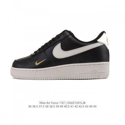 耐克 Nike Air Force 1 '07 Low 空军一号含气垫 小白鞋 低帮百搭厚底增高休闲运动板鞋。柔软、弹性十足的缓震性能和出色的中底设计，横跨复古