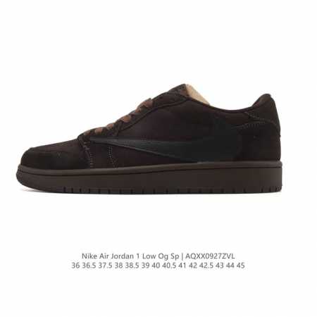 耐克 乔丹Air Jordan 1 Low Aj1 乔1 乔丹1代Aj1 低帮复古文化休闲运动篮球鞋。该鞋款从 1985 年元年款汲取设计灵感，焕新演绎简约经典 - 点击图像关闭