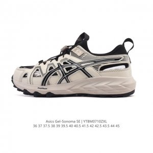 亚瑟士 Asics Gel-Sonoma Cn 轻盈舒适耐磨透气 低帮 洞洞鞋 凉鞋 复古缓震越野运动鞋1012B584-021 硬核户外党必入的3大理由 “踩