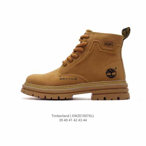 公司级 Timberland添柏岚靴子天伯伦中帮马丁靴踢不烂经典大黄靴 高帮靴 马丁靴 户外休闲潮流系列 搭配防臭防腐真皮乳胶鞋垫，给您完美的穿着体验，质量考究