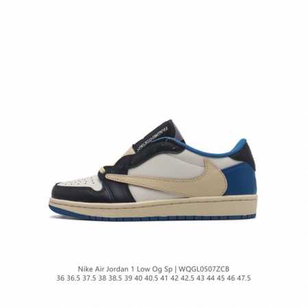 耐克 Nike Air Jordan 1 Low Og Sp Military Blue Aj1乔1 倒勾 低帮篮球鞋 Aj1 乔丹1代 Aj1 乔1 反向脚趾 - 点击图像关闭