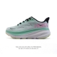 Hoka One One 升级款 Clifton 9 克利夫顿9代 女士休闲跑步鞋轻量缓震运动鞋。此次，Clifton 9 厚了也轻了。非凡脚感，更厚更轻更稳定