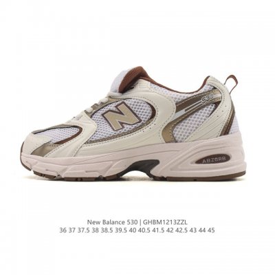 真标 新百伦 Nb530 New Balance 530 复跑古鞋 厚底增高老爹鞋 缓震运动慢跑鞋。Nb530这鞋双确实是Nb家经复典古款式之一，以全科新技诠释