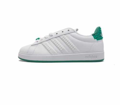 Adidaslego 阿迪达 Adidas Neo Grand Court懒蛋蛋联名款小白鞋 男女休闲低帮运动鞋运动休闲鞋 一款经典而简洁的运动鞋 这款运动鞋