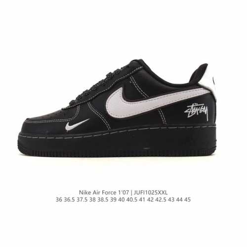 公司级 Af1耐克 Nike Air Force 1 ‘07 Low 空军一号 厚底增高百搭运动板鞋 原楦头原纸板 打造纯正空军版型，专注外贸渠道 全掌内置蜂窝