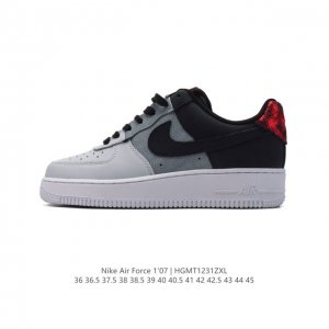 耐克nike Air Force 1 Low 空军一号 Af1 小白鞋 低帮百搭厚底增高休闲运动板鞋。柔软、弹性十足的缓震性能和出色的中底设计，横跨复古与现代的
