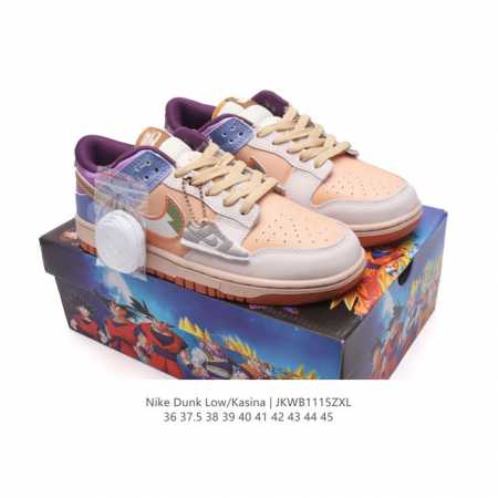 耐克 Dunk七龙珠 Sb系列高端定制 公司级 Nike Sb Dunk Low Kasina七龙珠 系列主人公“贝吉塔”联名配色 低帮休闲运动滑板板鞋 大厂纯 - 点击图像关闭