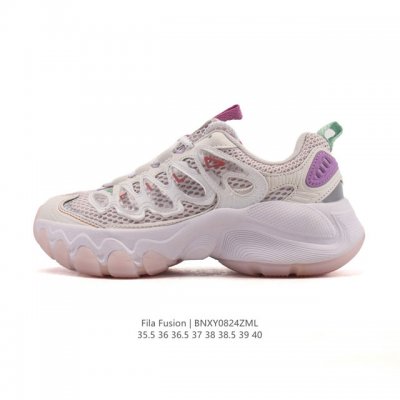 斐乐 男女款老爹鞋 Fila Fusion 厚底增高百搭运动鞋 意大利百年经典运动品牌，网红单品 小红书推荐爆款 Fila斐乐新款小白鞋斐乐潮牌文化街头风运动鞋