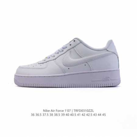140 耐克 Nike Air Force 1 '07 Low 2025新年新款 空军一号含气垫 小白鞋 低帮百搭厚底增高休闲运动板鞋。柔软、弹性十足的缓震性能 - 点击图像关闭