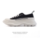 140 意大利高奢品牌-亚历山大 麦昆 Alexander Mcqueen Sole Sneakers 低帮时装厚底显高百搭休闲松糕跟板鞋 男女式小白鞋 厚底增