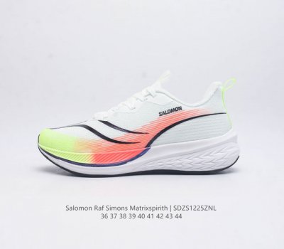 萨洛蒙 Salomon Raf Simons Matrixspirith 运动鞋 缓冲轻量 缓震回弹运动鞋男女士跑鞋 厚底增高老爹鞋一脚蹬慢跑鞋 Salomon
