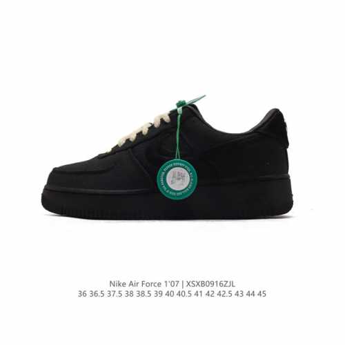 公司级 附赠送logo清洁刷 Af1耐克 Nike Air Force 1 ‘07 Low 空军一号厚底增高百搭休闲运动板鞋 原楦头原纸板 打造纯正空军版型，专