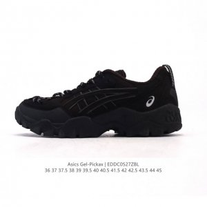 新品公司级 亚瑟士 Asics Gel-pickax 登山 户外运动 抗冲击支撑 减震防滑耐磨轻便 徒步鞋 男款 日蚀黑 轻便旅游鞋 秋天踏秋一直在穿这双 上脚