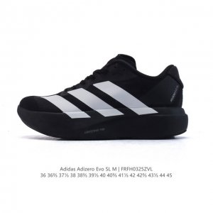 180 阿迪达斯 Adidas Adizero Evo Sl 运动舒适防滑耐磨 低帮跑步鞋 阿迪达斯革新力作「破纪录轻跑鞋」Adizero Adios Pro