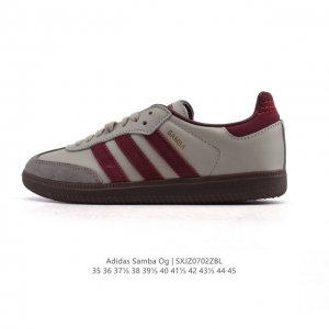 阿迪达斯 德训鞋 Adidas Originals Samba Og Shoes 经典运动鞋小白鞋 T头鞋 男女士板鞋 彰显休闲摩登风情的时尚经典鞋。它诞生于5