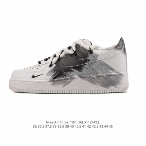 公司级 Af1耐克 Nike Air Force 1 ‘07 Low 空军一号 2025年 新款 厚底增高百搭运动板鞋 原楦头原纸板 打造纯正空军版型，专注外贸