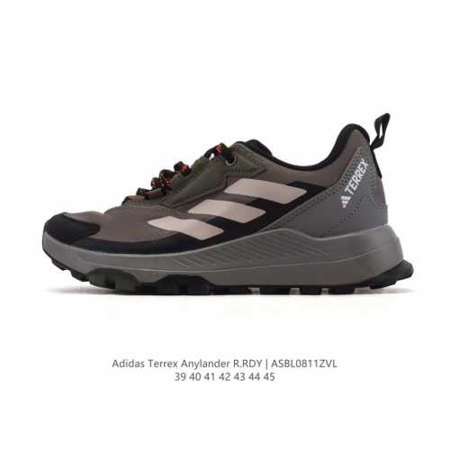 新品 阿迪达斯 Adidas Terrex Anylander Rain.Rdy 登山鞋 新款越野跑鞋 防水户外运动鞋舒适登山徒步运动鞋减震耐磨舒适男鞋 货号：