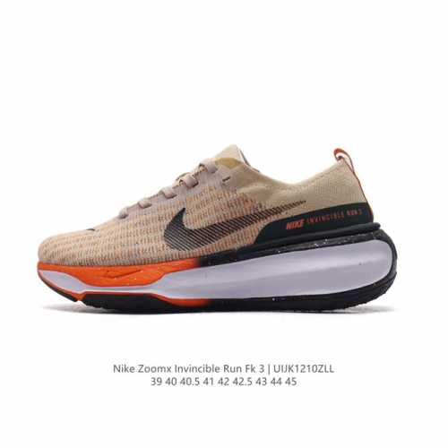 耐克 Nike Zoomx Invincible Run Fk 3 机能风格运动鞋 厚底增高老爹鞋。最新一代的invincible 第三代来了！首先鞋面采用的是