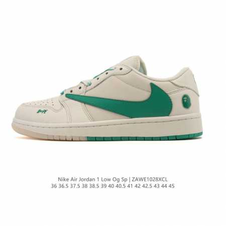 公司级 真标 耐克 Nike Air Jordan 1 Low Og Sp Military Blue Aj1乔1倒勾 2025年新款 低帮篮球鞋 Aj1 乔丹 - 点击图像关闭