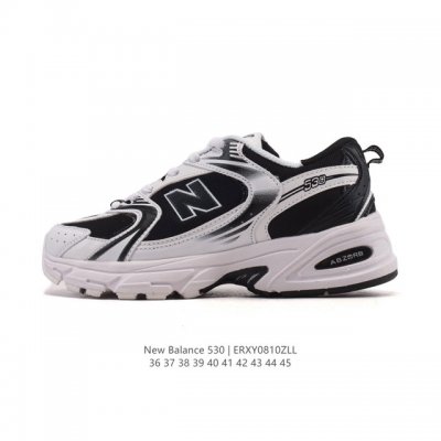 真标 新百伦 Nb530 New Balance 530 复跑古鞋 厚底增高老爹鞋 缓震运动慢跑鞋。Nb530这鞋双确实是Nb家经复典古款式之一，以全科新技诠释