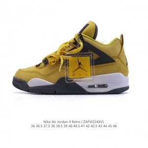 310 【公司级】耐克 Nike Air Jordan 4 Retro Og迈克尔·乔丹Aj4代乔4 中帮复古休闲运动文化篮球鞋。秉承轻量化的速度型篮球鞋设计思